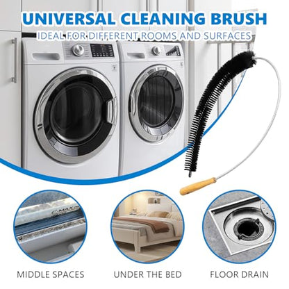 Dryer Lint Brush Vent Cleaner Tool 47.2 Inch Extra Long Flexible for Lint Trap Cleaning Tool Home Dryer Maintenance for DIY Users(1, PCS) - size: 47.2