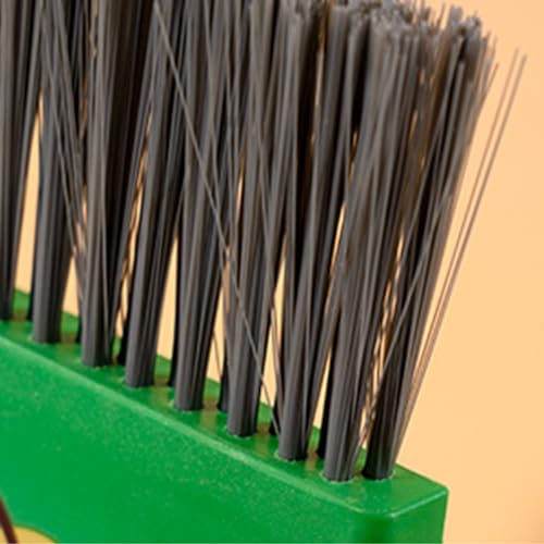 Mini Dustpan and Brush Set, Cartoon Small Broom and Dustpan Cleaning Set Hand Whisk Broom Set Portable Tabletop Crumb Sweeper Cleaning Tools for Office(Frog) - size: Frog