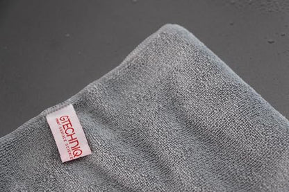 Gtechniq MF1 ZeroR Microfiber Cloth for Cars (10 Pack) | Soft Car Cleaning Cloth with Ultra Split Fibers, Machine Washable