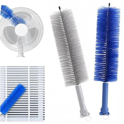 Upgrade Reusable Bendable Cleaning Brush,2026 New Bendable Microfiber Duster for Home Electric Fan Air Conditioner Car Vent Curtains Cleaner. (2 Colors) - color: 2 Colors