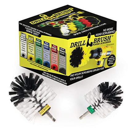 Car Cleaning Supplies - Truck Detail Brush - Wheel Brushes - Car Tire Cleaner - Truck Toolbox Scrubber - Windshield Glass Cleaner Brush - Home Leather Cleaning Tool - Carpet and Upholstery Scrubbing - color: White