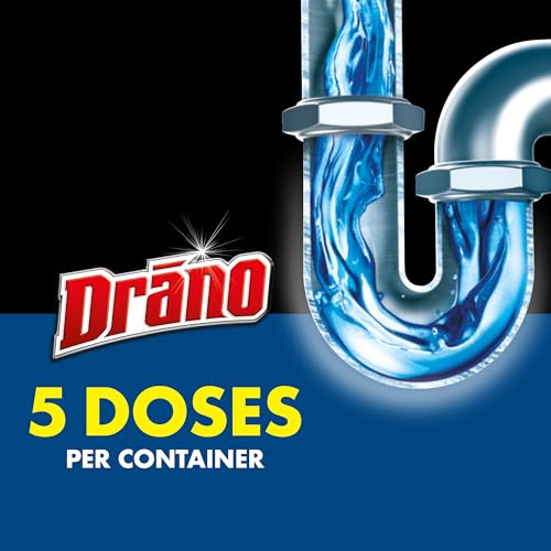 Drano Kitchen Granules Drain Clog Remover and Cleaner, Unclogs blockage from Grease or Cooking Oil, 8.8 oz - size: 8.8 Oz (Pack of 1)