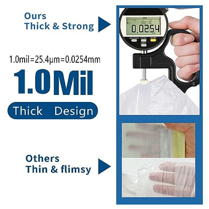 Large Trash Bags, Big Tall heavy duty 21 Gallon/ 50-90 Liter Drawstring Trash Bags, Easy-Dispense Leaf Roll, tear-free design, Extra-Strong Unscented 30 Count for Kitchen & Household & Commercial. - style: 21 Gallon 30 Count
