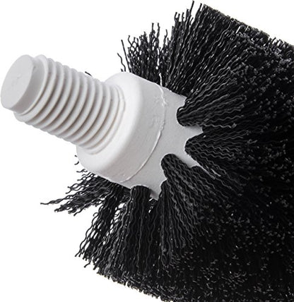 SPARTA 4014600 Plastic Floor Drain Brush, Drain Cleaning Brush With Female Thread For Drain Cleaning, 3 Inches, Black - size: 3"