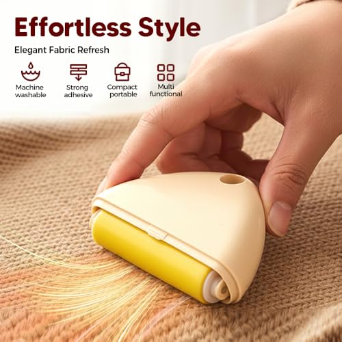 Portable Sticky Lint Roller, Reusable Washable Lints Rollers for Pet Hair Extra Sticky, Lints Remover for Clothes, Travel, Fur, Hair, Dust, Thread & Pet Hair (2 PCS) - color: 2 Pcs