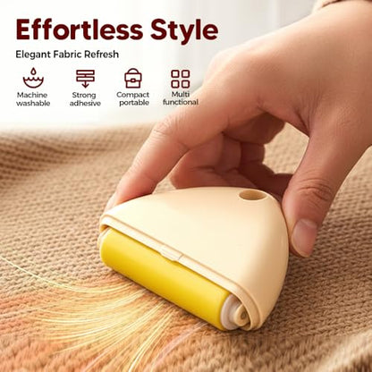 Portable Sticky Lint Roller, Reusable Washable Lints Rollers for Pet Hair Extra Sticky, Lints Remover for Clothes, Travel, Fur, Hair, Dust, Thread & Pet Hair (4 PCS) - color: 4 Pcs