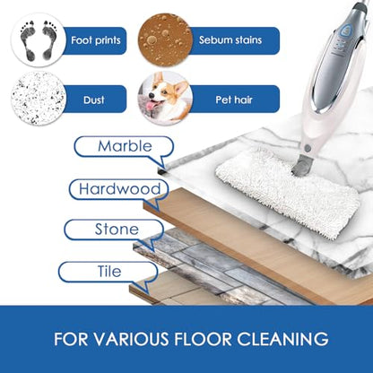 6 Pack Steam Mop Replacement Pads for Shark Steam Pocket Mop S3500 Series S3501 S3601 S2902 S3901 S3550 S3601d S3801 S3801co Se450 S2901, Washable & Reusable Microfiber Mop Pads - color: 6 Pack Plush