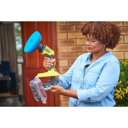 Ryobi R18CPS-0 Rotating Brush 18V ONE+ Battery 15cm 210rpm (Body Only) (Renewed) | Battery and Charger Sold Separately