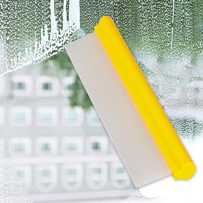 Car Squeegee,12 inch Silicone Squeegee, 2 Pack Automotive Water Wiper for Car Drying,Flexible T-Bar Water Blade for Car,Windshield,Glass,Window,Mirror,Bathroom,Auto Squeegee (Yellow+Black) - color: Yellow+black