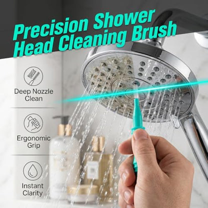Shower Head Cleaning Brush for Small Holes, 10 Pack Multifunctional Crevice Cleaner with Nylon Bristles for Bathroom Accessories, Sink Faucet & Phone Speaker Grille (Red-30pcs) - color: Red-30pcs