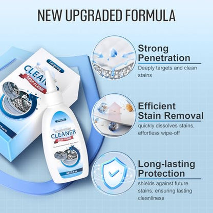 Leopong Home Cleaner Gel, Cleaner for Washing Machine, Refrigerator Strips, Household Shower, Kitchen Sinks, Walls, Tiles, Bathrooms- 5 fl oz - size: 5 Fl Oz (Pack of 1)