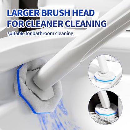 60PCS Toilet Wand Refills Compatible with Clorox Toilet Wand. Disposable Toilet Brush Refills. Bathroom Cleaning. Disposable Toilet Bowl. High-Density Disposable Toilet Brush Scrubber - style: 60 refflls（Without handle）