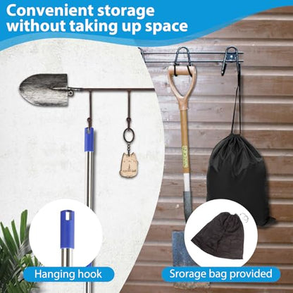 Cobweb Duster with Extension Pole,4-6FT Stainless Steel Spider Web Brush with Pole,Cobweb Duster Outdoor for High Ceilings and Surfaces,Steel Long Handle, Lightweight Cleaner