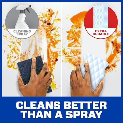 Mr. Clean Magic Eraser Sponge, All Purpose Cleaner, Cleaning Scrubber, Kitchen, Bathroom, Shower, Oven, Cleaning Supplies, Variety Pack with 1 Ultra Thick, 2 Ultra Foamy, & 3 Extra Durable, 6ct - size: 6 Count, style: Original Version