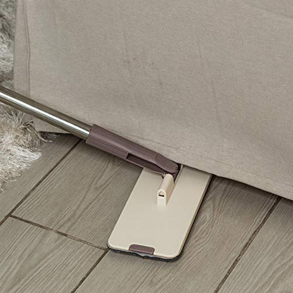 Micro Flat Mop 3-Pack Mop Replacement Head Refills - Microfiber Cleaning Pad - Use Wet or Dry - Reusable and Machine Washable Floor Mop Pads (3-Pack) - color: Replacement Heads (3-pack)
