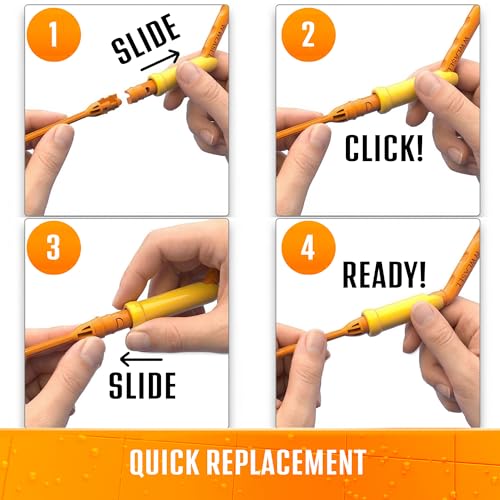 FlexiSnake Drain Weasel Refill - Sink Snake Hair Clog Remover Tool, Sink, Pipe, Bathroom, Bathtub Drain Cleaner, 18-inch Long Flexible Disposable Wands, Made in The USA, 5 Pack - style: 5 Pack