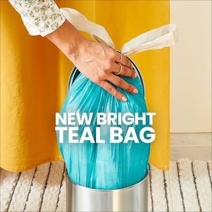 Glad Small Trash Bags, Great for Office, Bathrooms and Bedroom Bins, Bahama Bliss Scented Garbage Bags, Odor Resistant with Drawstring, Febreze Freshness, 4 Gallon Trash Bags, 80 Count - size: 80 Count (Pack of 1)