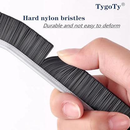 3 Pcs Crevice Cleaning Brush, Hard Bristles Gap Cleaner for Tight Spaces, Grout Cleaner, Bathroom Shower Brushes