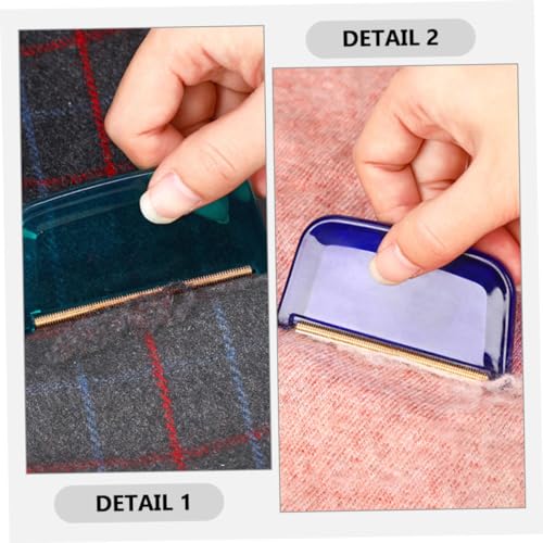 Alipis 4pcs Handheld Lint Removers Ergonomic Hair Scraper Fuzzy Shaver for Clothing Carpets and Furniture Efficient Wool Coat Brush for Pet Hair Lint Removal