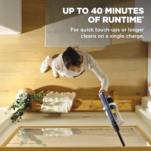 Shark® Cordless Pet, Cordless Lightweight Stick Vacuum Cleaner, Self Cleaning Brushroll, 40 Min Runtime, Removable Handheld, XL Dust Cup, Moonlight Blue, IY143H (2026 Release) - style: Cordless Pet Essential (40 min)