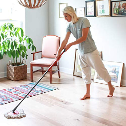 5 Pack Spin Mop Replacement Heads Mop Refills Microfiber Mop Replace Heads Safe for All Hard-surfaced Floors - size: 5 Pack Mop Replace Heads