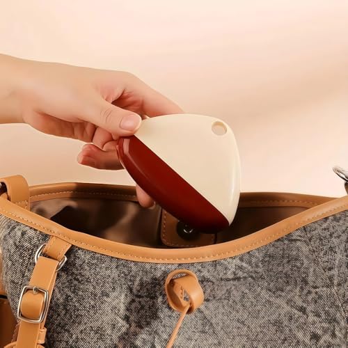 Single Pack Washable Lint Roller, Reusable & Portable Pet Hair Remover for Clothes, Furniture, Car - Sticky Gel Lint Roller with Cover, Mini Lint Brush for Dog Cat Hair, Travel Lint Remover-White