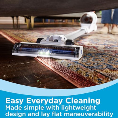 BLACK+DECKER POWERSERIES 16V MAX Stick Vacuum Cordless Rechargeable with LED Lights,Portable Vacuum Cordless, Lightweight, Anti-Tangle, Self-Standing, Multi-Surface, White (BHFEA420J) - style: 16V Vacuum