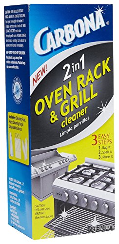 Carbona 2-in-1 Oven Rack and Grill Cleaner Bagged 16.8 Oz - size: 16.8 Fl Oz (Pack of 1)