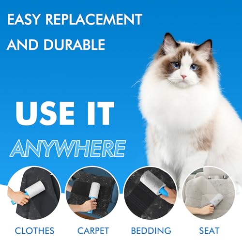 Extra Sticky Lint Roller Refills Only, Mega Value Set 999 Sheets for Pet Hair Removal, Dog and Cat Lint Remover for Clothes, Furniture, Carpet - size: 999 Sheets Refills