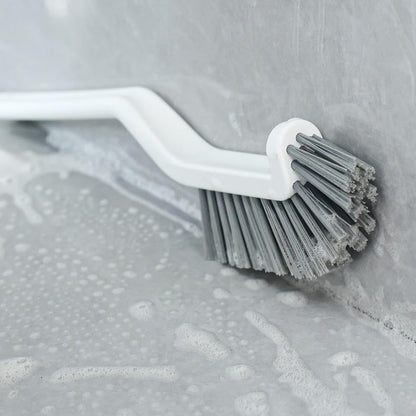 Multifunction Gap Window Door Groove Cleaning Brush Plastic Long Handle Floor Tile Hard Brush Bathroom Kitchen Cleaning Tools