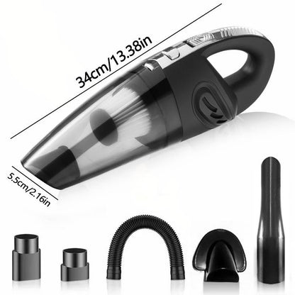 Mini Cordless Handheld Vacuum Cleaner Powerful Suction for Home & Car Cleaning Perfect for Pet Hair, Dust, Crumbs & Small Messes Lightweight, Portable & Wireless with Multiple Attachments