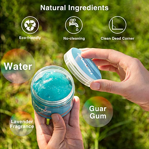TICARVE Cleaning Gel for Car Detail Tools Car Cleaning Automotive Dust Air Vent Interior Detail Putty Universal Dust Cleaner for Auto Laptop Car Slime Cleaner - color: Blue