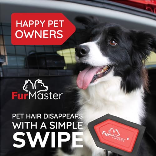 JJ KENT FurMaster - Pet Hair Remover for Furniture - Dog and Cat Fur Remover - Perfect Hair Removal Tool for Furniture and Vehicles