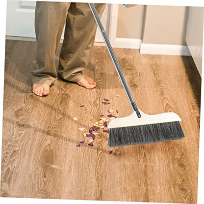 Healeved Detachable Hardwood Floor Broom Soft Bristles Lightweight for Kitchen Camping