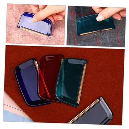 Alipis 4pcs Handheld Lint Removers Ergonomic Hair Scraper Fuzzy Shaver for Clothing Carpets and Furniture Efficient Wool Coat Brush for Pet Hair Lint Removal