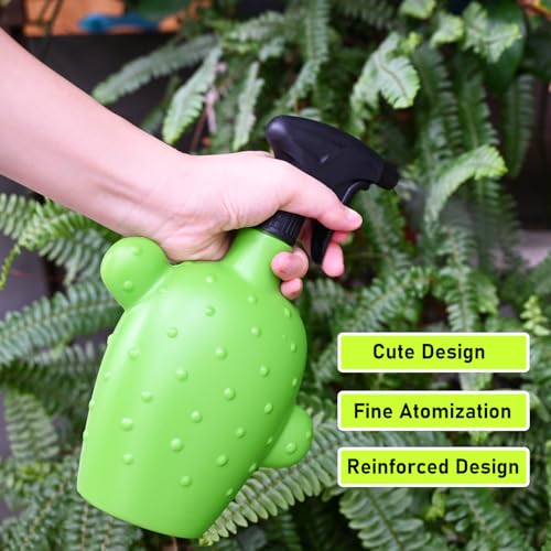 Plant Mister Spray Bottle | Spray Bottle for Indoor and Gardens, Continuous Water Mist Sprayer for Plants, Flowers, Cleaning (green 750ml/25oz) - color: green 750ml/25oz