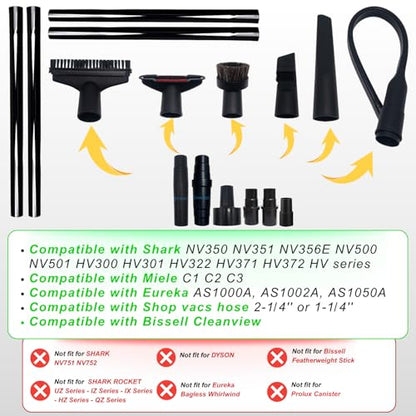 Household Cleaning Kit Attachments Vacuum Cleaner Accessories Universal Vacuum Hose Adapters Flexible Crevice Tool for Dryer Lint Vent Trap Cleaner - color: Universal