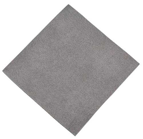 HOPESHINE Microfiber Cleaning Cloth Roll 50-Pack Reusable Paper Towels Washable for Cars Care Wash Supplies Kitchen Dish Rags House Window Cleaning Cloths Lint Free Tear Away Ultra Absorbent (Gray) - color: Gray