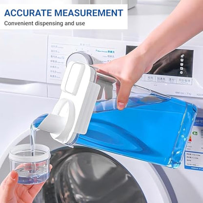 Laundry Detergent Dispenser - 78oz Refluxable Plastic Liquid Laundry Detergent Container for Laundry Room Organization - size: 78oz