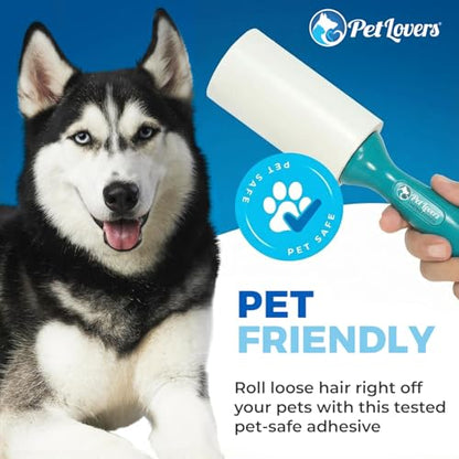 PetLovers Extra Sticky Lint Roller Ultimate Value Set 800 Sheets for Pet Hair Removal, Dog and Cat Lint Remover 8 Pack Green - size: 8 Pack Green