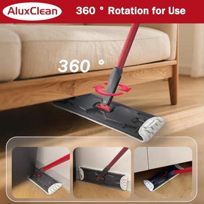 5-Pack Microfiber Mop Pad Refills Compatible with O-Cedar H2PrO