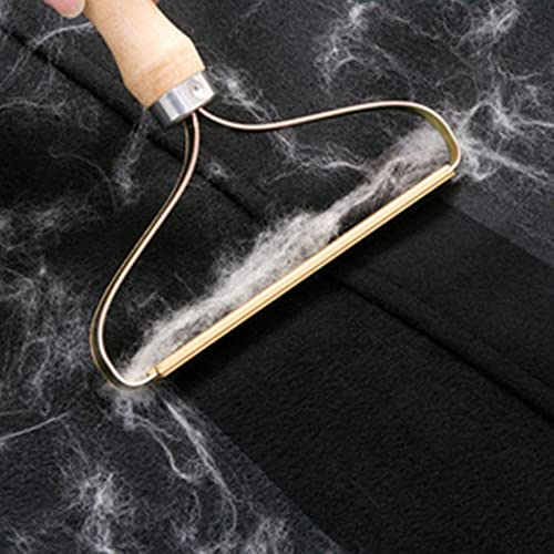 SUOXU Lint Remover Portable Pet Hair Remover,Reusable Lint Fabric Shaver Carpet Roller Scraper,for Carpet,Fabric Sofas,Beds, Furniture, Clothes Cat、Dog Hair Removal Cleaning Professional Tools - color: 1pack