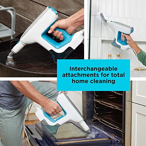 BLACK+DECKER Steam Mop, Floor and Handheld Steamer, Multi-Purpose Steam Cleaner with 6 Attachments, Corded (BHSM15FX08) - style: Steam Cleaner w/ 6 Attachments