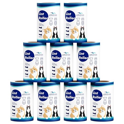 Extra Sticky Lint Roller Refills Only, Mega Value Set 999 Sheets for Pet Hair Removal, Dog and Cat Lint Remover for Clothes, Furniture, Carpet - size: 999 Sheets Refills