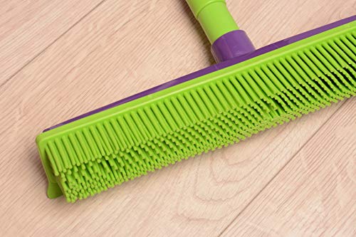 York Fitness Rubber Broom with Telescopic Handle York Prestige, zzzz-s, Multicolor