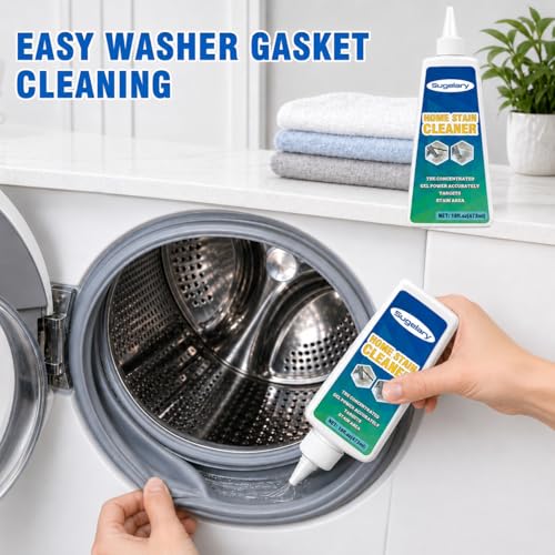 Sugelary Household Washing Machine Cleaner, Home Remover Gel for Refrigerator Strips, Grout Cleaner Best for Home Sink, Kitchen, Showers(16 Fl. oz) - size: 16 Fl Oz (Pack of 1)