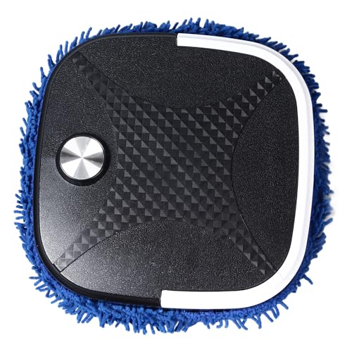 Akozon Akozon Revolutionary Fully Automatic Mop Cleaner Low Noise 2400mAh USB Rechargeable Slim Dry Wet Mop Robot for Effortless Pet Hair and Dust Removal