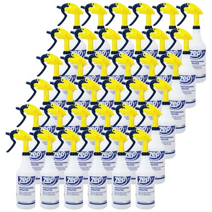Zep Professional Sprayer Bottle - 32 oz (Case of 36) - HDPRO36 - Versatile Adjustable Nozzle, With A Fine Mist or Powerful Spray; Refillable For Diluted Concentrate