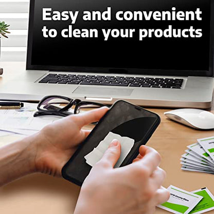 Screen Wipes Individually Wrapped, EOTW Pre-moistened Computer Phone Lens Cleaning Wipes for iPhone iPad Tablet PC Computer LED Screen, Pack of 400 - size: 1 Count (Pack of 400)
