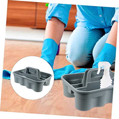 SOLUSTRE Large Storage Basket Cleaning Organizer Rattan Box for Home Commercial Use